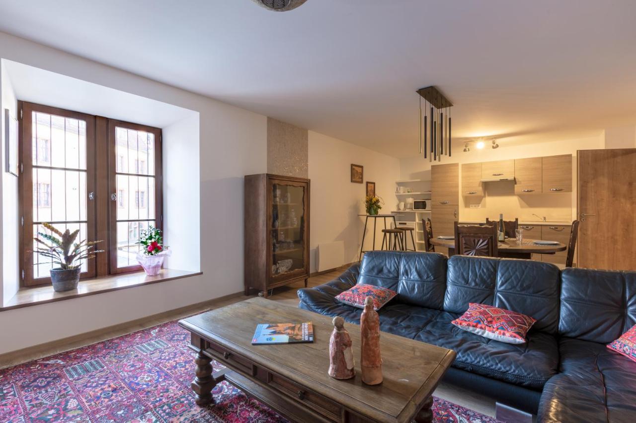 Le Rhenanus Jacques Taurellus - Appartement Duplex Au Calme - Centre Ville - Parking Gratuit Selestat Luaran gambar